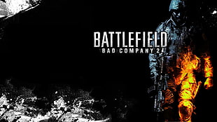 Battlefield Bad Company 2 game poster HD wallpaper