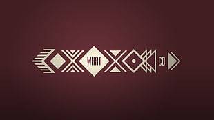 What logo, What.CD, minimalism HD wallpaper