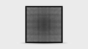 square black and white board, materail design, Flatdesign, simple, optical illusion HD wallpaper