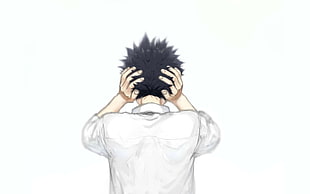 male animated character drawing, Koe no Katachi., anime boys, Ishida Shōya, anime HD wallpaper