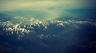 glacier mountain, mountains, landscape, nature