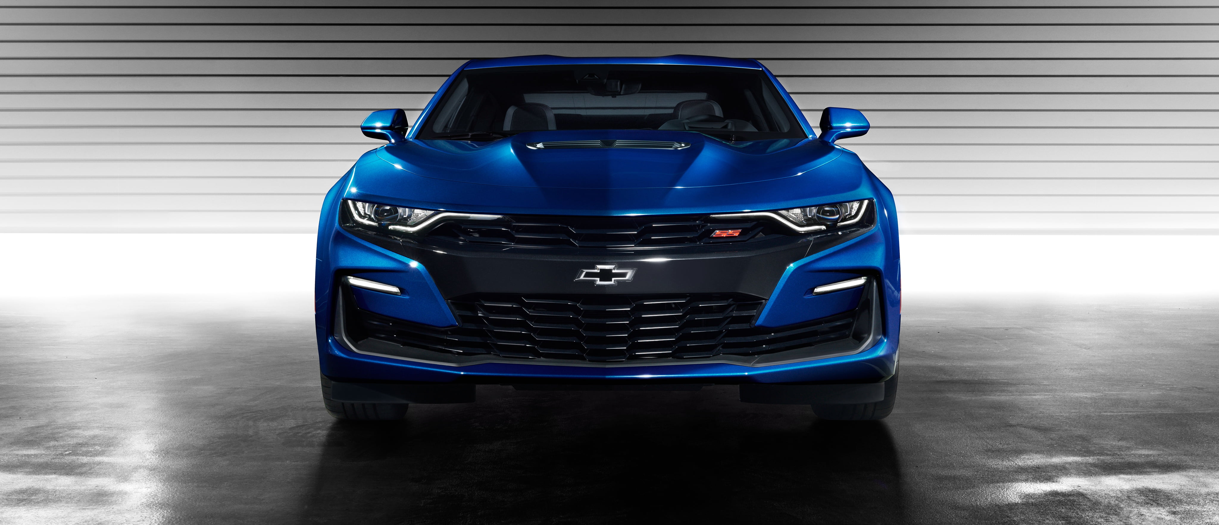 Blue Chevrolet vehicle, Chevrolet Camaro SS, 2019, 4K HD wallpaper |  Wallpaper Flare
