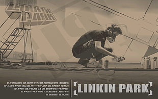 Linkin park digital wallpaper HD wallpaper