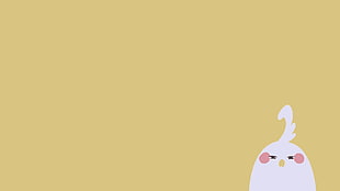 cartoon character illustration, Tamako Market, minimalism, artwork, simple background HD wallpaper