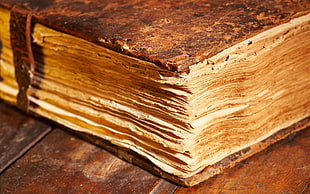 brown book, books, old HD wallpaper