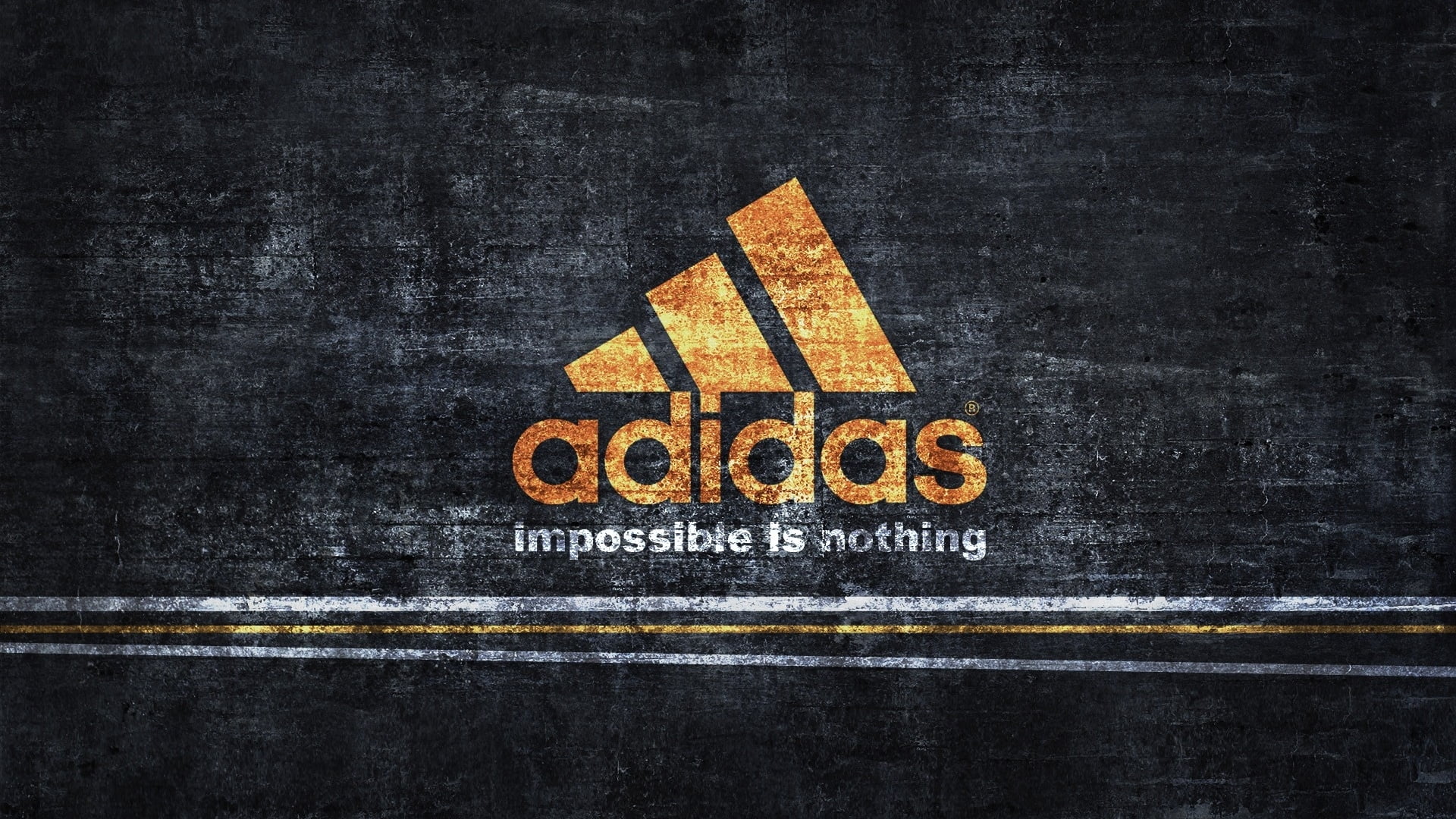 Adidas impossible is nothing text illustration HD wallpaper | Wallpaper  Flare