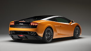 orange and black coupe die-cast model, Lamborghini Gallardo, Lamborghini, Super Car , vehicle
