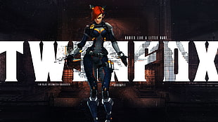 Twinfox illustration, Twinfox (Fanmade) (Overwatch), Overwatch HD wallpaper