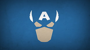 Captain America digital poster HD wallpaper