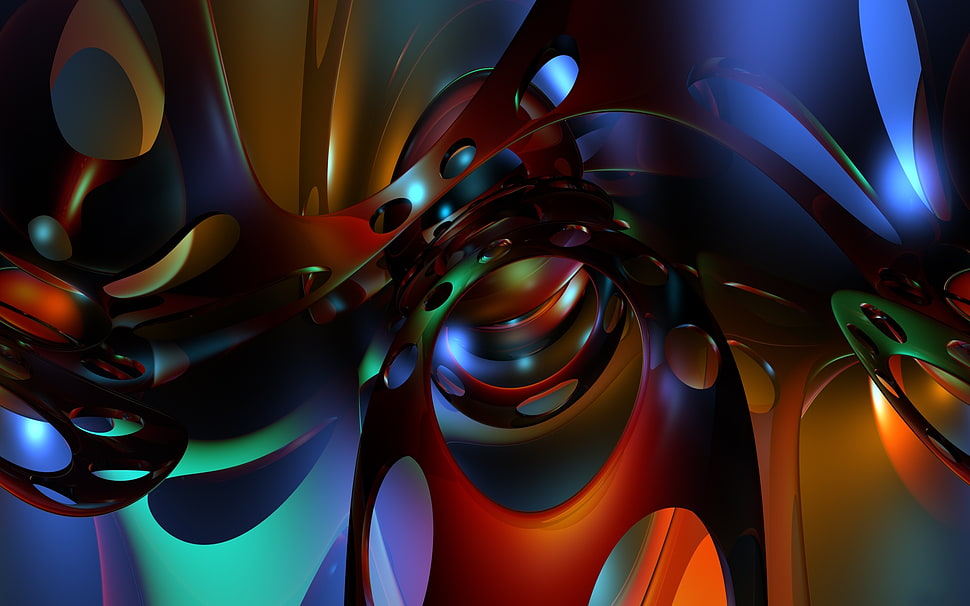 abstract painting HD wallpaper