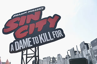 Sin City signage, Sin City 2: A Dame to Kill For, film stills, movies HD wallpaper