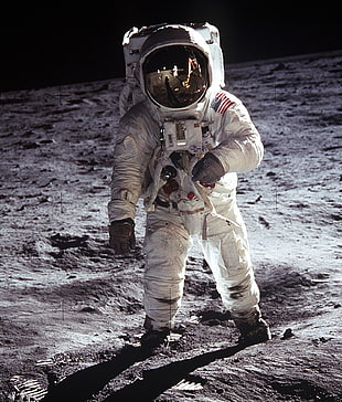 spacesuit, Apollo, Moon, astronaut HD wallpaper