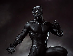 Black Panther, Black Panther, Concept art, 5K HD wallpaper