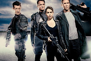 Terminator Genisis cast poster HD wallpaper