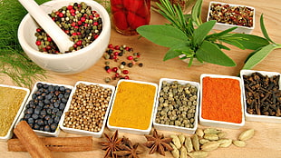 spices lot HD wallpaper