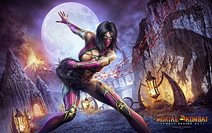 Mortal Kombat Character poster HD wallpaper