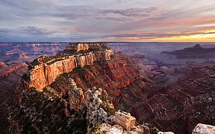 brown cliff, nature, landscape, Grand Canyon, canyon HD wallpaper