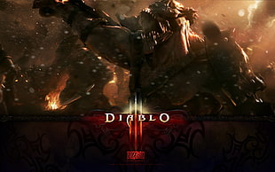 Diablo 3 poster HD wallpaper