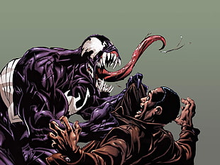 Venom wallpaper, Spider-Man, Marvel Comics, Venom, Bill Cosby HD wallpaper