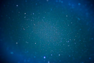 Dust, Glitter, Blue, Night