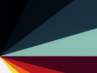 illustration of color spectrum, digital art HD wallpaper