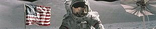 Neil Armstrong, space, NASA, Earth, Moon HD wallpaper