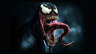 Venom graphic wallpaper HD wallpaper