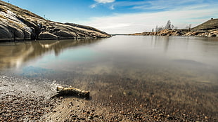 calm lake during daytime, suomenlinna, finland HD wallpaper