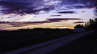 landscape, sunset HD wallpaper