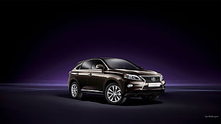 brown Lexus RX-series SUV, Lexus RX350, Lexus, car, vehicle HD wallpaper