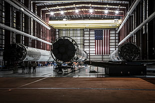 three gray jet turbines, SpaceX, rocket, Falcon 9 HD wallpaper