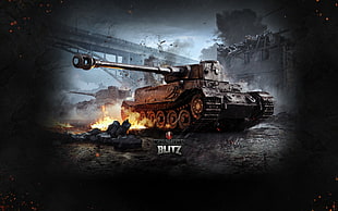 graphic photography of World of tanks HD wallpaper