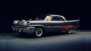 vintage black coupe, car, old car, vehicle, Oldtimer HD wallpaper