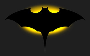 Batman illustration, Batman, Bat signal, digital art, vector art