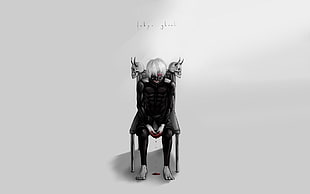 Ken Kaneki of Tokyo Ghoul graphic wallpaper, Tokyo Ghoul, Kaneki Ken, anime