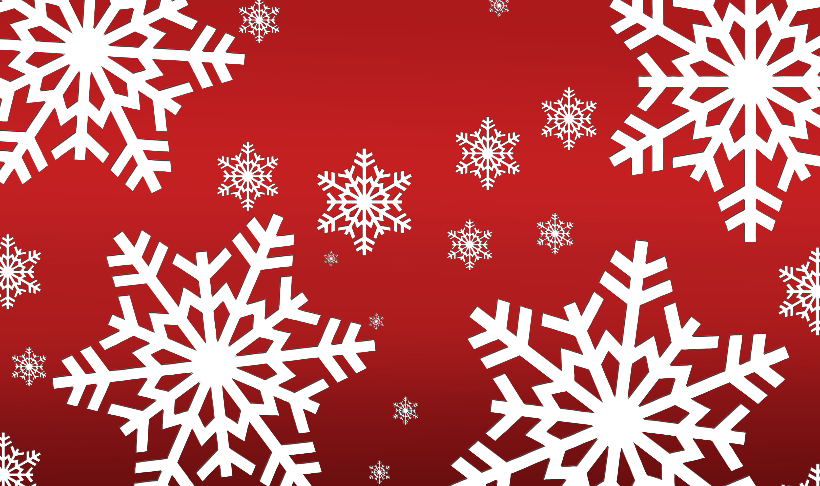 Red white snowflakes print wallpaper, Christmas, snowflakes, red, holiday wallpaper | Wallpaper Flare