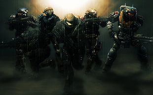 Halo game digital wallpaper, Halo, video games, Halo Reach