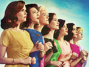 group of women poster HD wallpaper