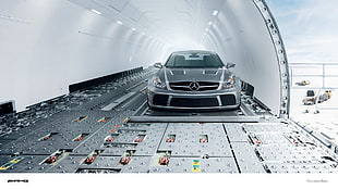 gray Mercedes-Benz car, Mercedes-Benz, supercars HD wallpaper
