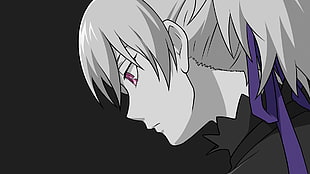 gray-haired female anime character wallpaper, Darker than Black, Yin HD wallpaper