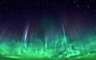 aurora borealis HD wallpaper