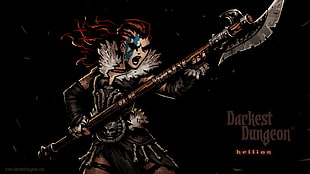 Darkest Dungeon Hellion illustration, Darkest Dungeon HD wallpaper