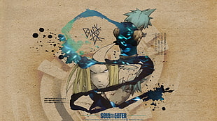 Soul Eater character wallapper, Soul Eater, BlackStar HD wallpaper