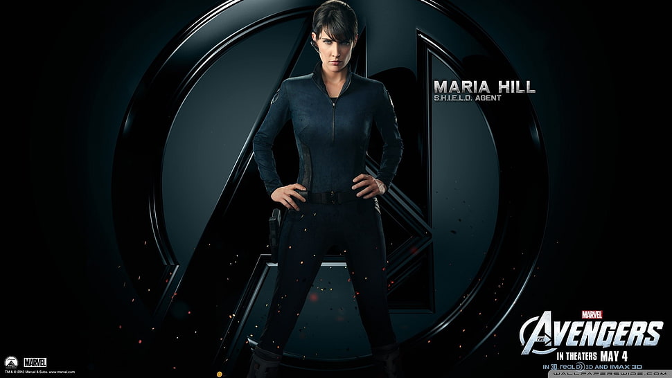 Marvel Avengers Maria Hill wallpaper, movies, The Avengers, Maria Hill, Cobie Smulders HD wallpaper