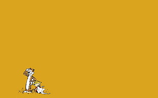 Calvin and Hobbes illustration, Calvin and Hobbes HD wallpaper