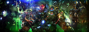artwork, fantasy art, cyborg HD wallpaper