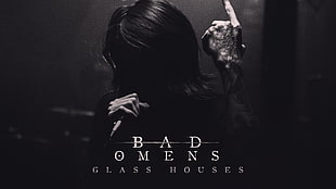 Bad Omens Glass Houses poster, Bad Omens, Metalcore, typography, music HD wallpaper