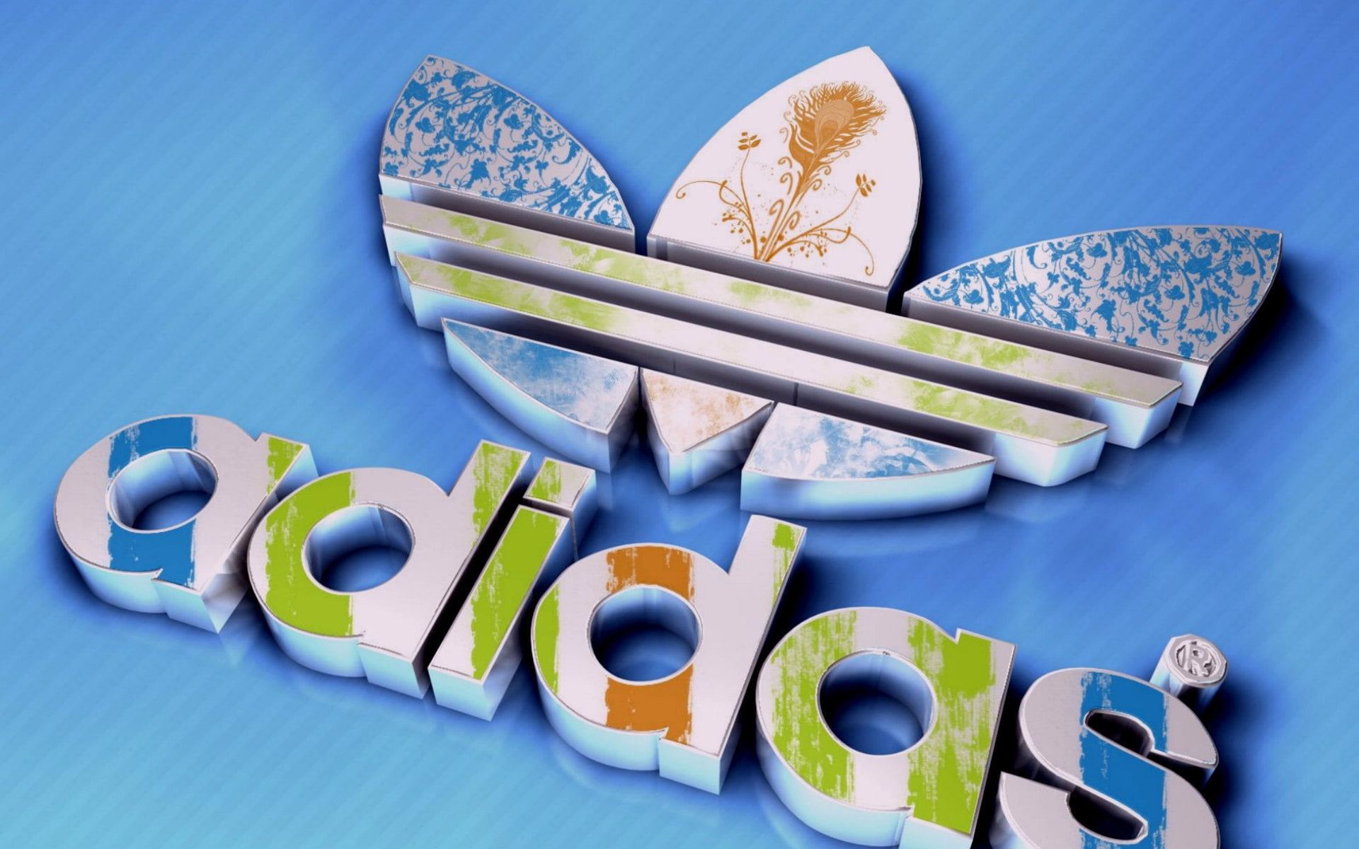 Assorted color Adidas logo emblem HD wallpaper | Wallpaper Flare