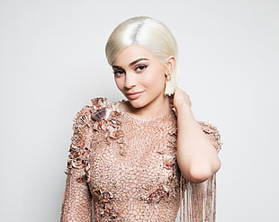 Kylie Jenner, Kylie Jenner, Versace dress, HD HD wallpaper