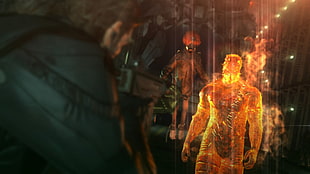 yellow and green plastic toy, Metal Gear Solid V: The Phantom Pain, Venom Snake, Psycho Mantis, Volgin  HD wallpaper